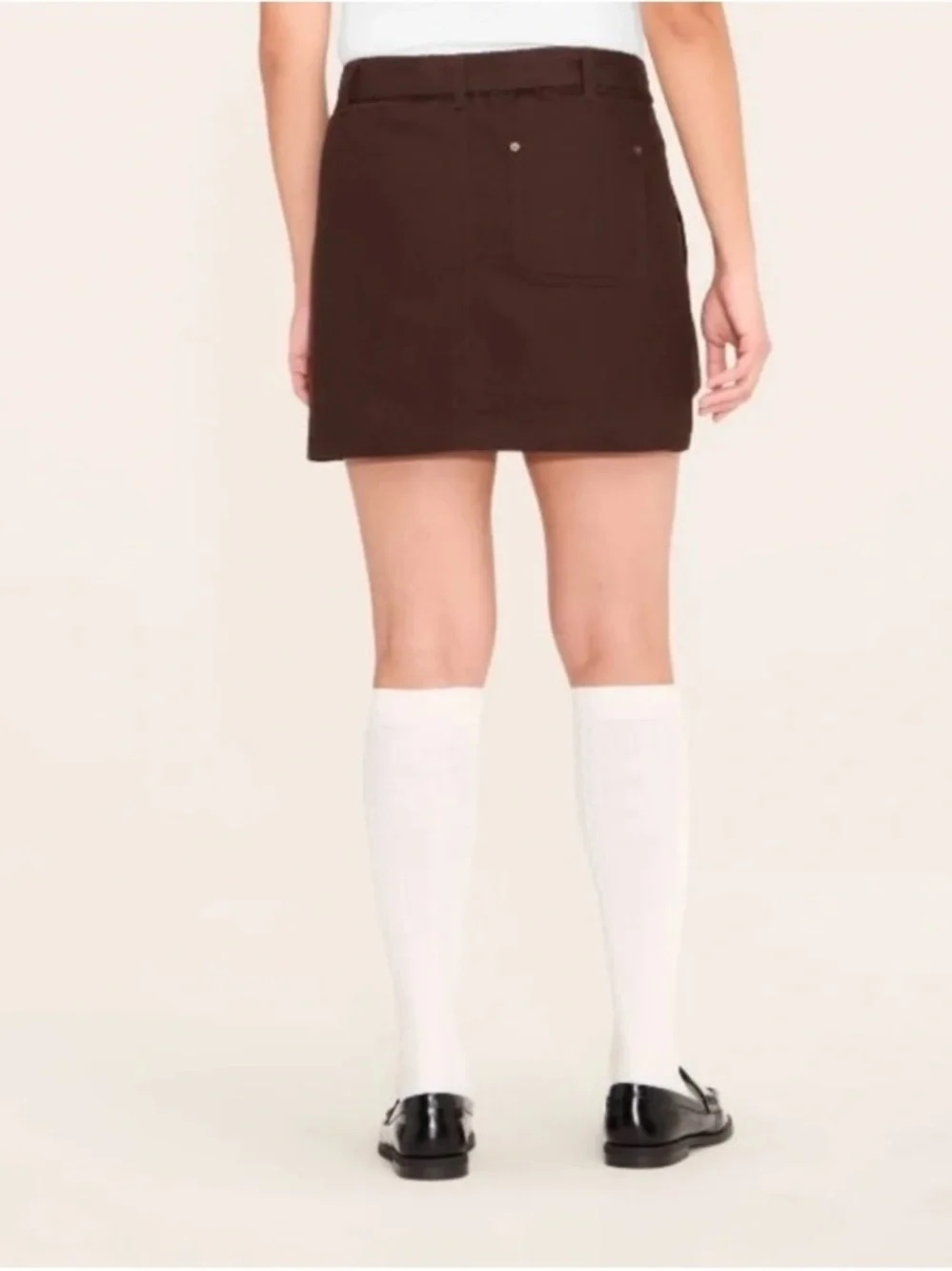 Woolrich X Target Chocolate Brown Mini Skirt NWT Size XL